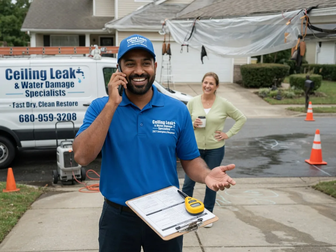 Ceiling Leak Cleanup Powder Springs, TN FAQs